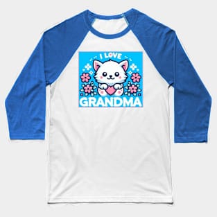 I Love My Grandma Baseball T-Shirt